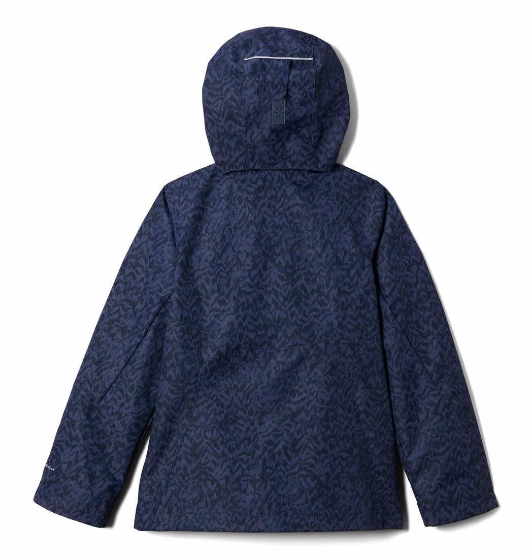 Columbia Kids Girls Navy Blue Bugaboo II Fleece Interchange Jacket - Image 2
