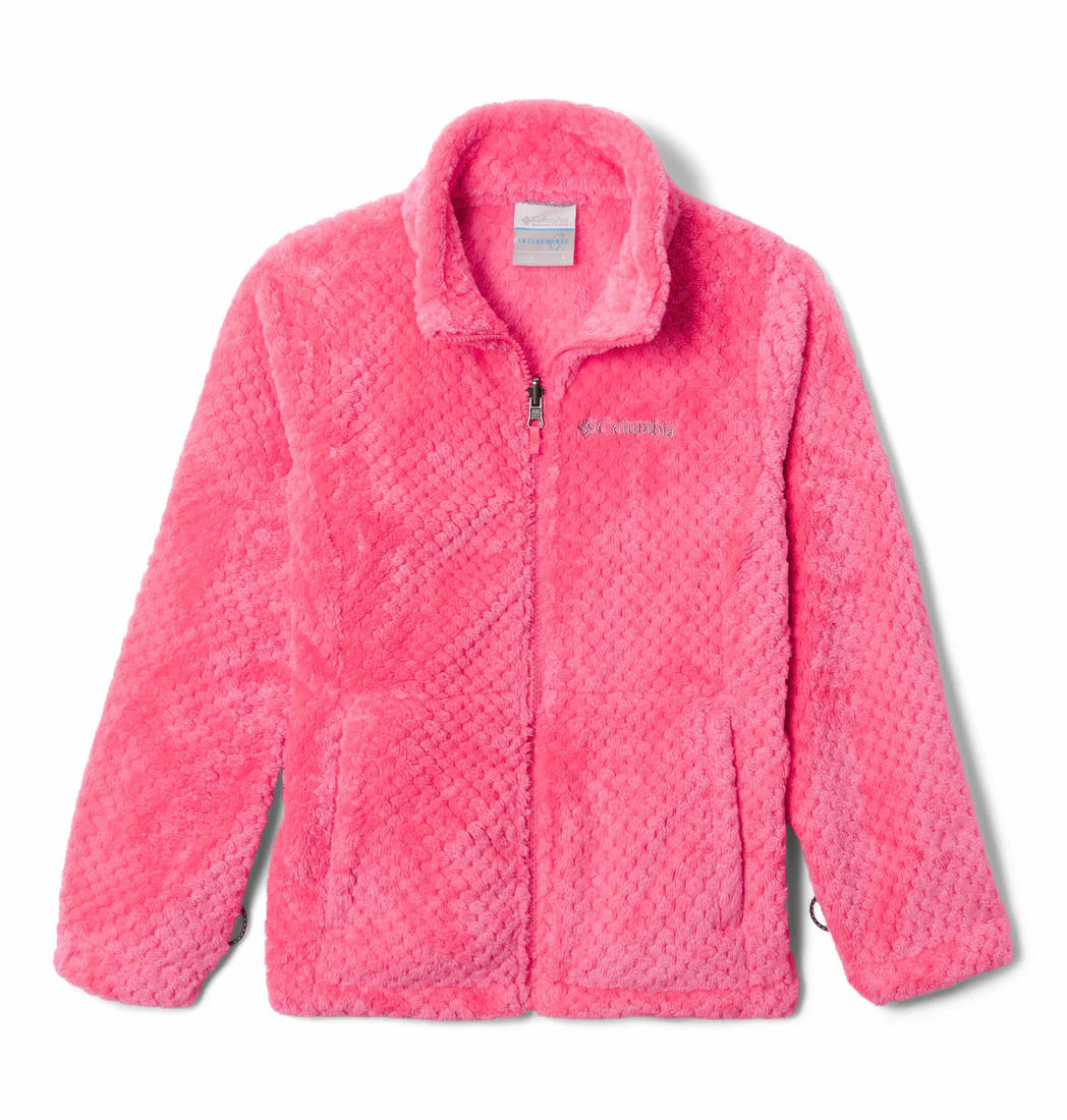 Columbia Kids Girls Navy Blue Bugaboo II Fleece Interchange Jacket - Image 5