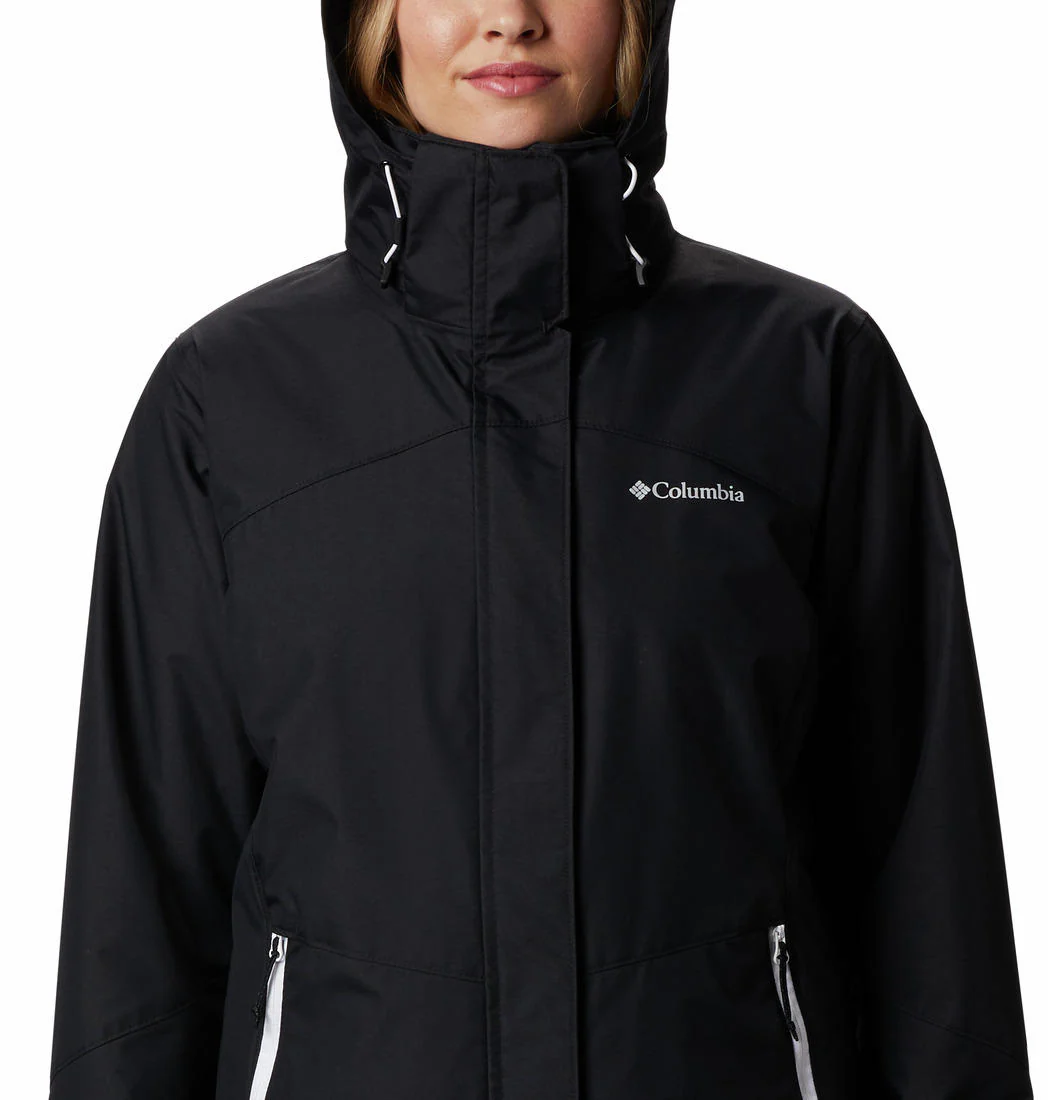 Columbia Women Black Bugaboo II Fleece Interchange Jacket - Image 2