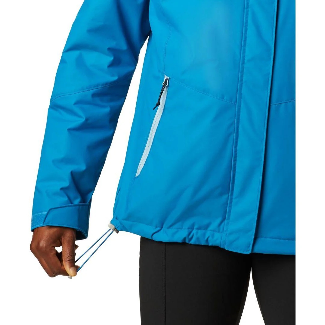 Columbia Women Blue Bugaboo II Fleece Interchange Jacket - Image 2