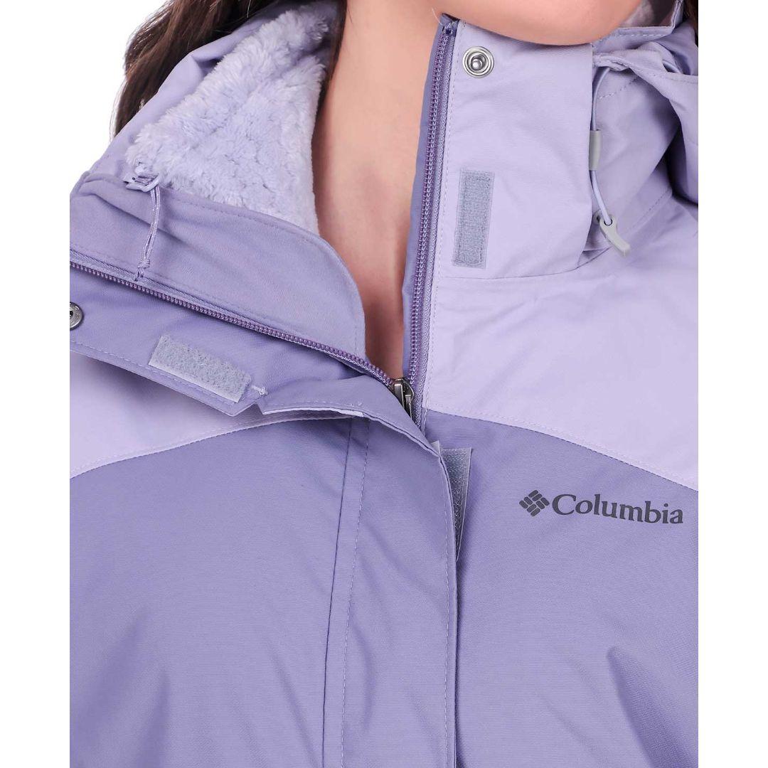Columbia Women Purple Bugaboo II Fleece Interchange Jacket - Image 2