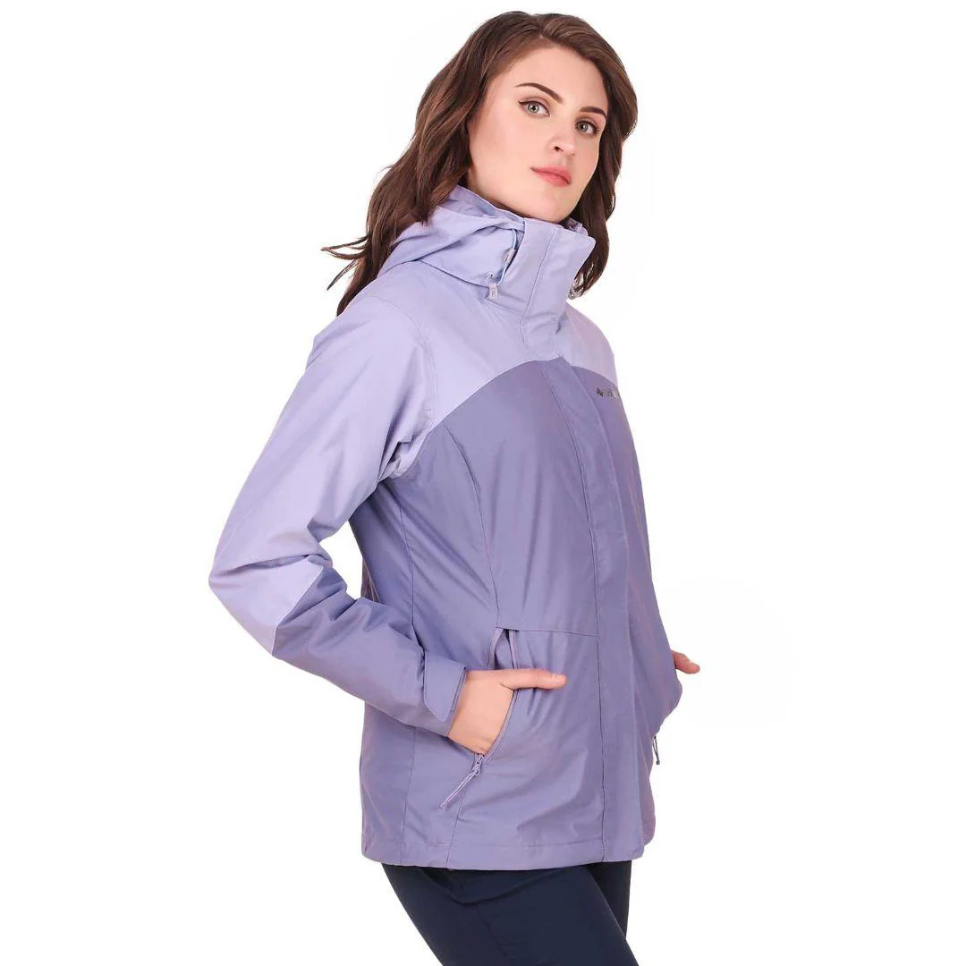 Columbia Women Purple Bugaboo II Fleece Interchange Jacket - Image 4