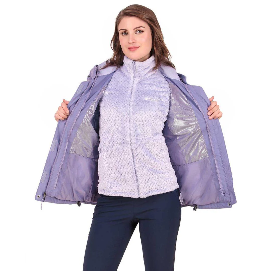 Columbia Women Purple Bugaboo II Fleece Interchange Jacket - Image 8