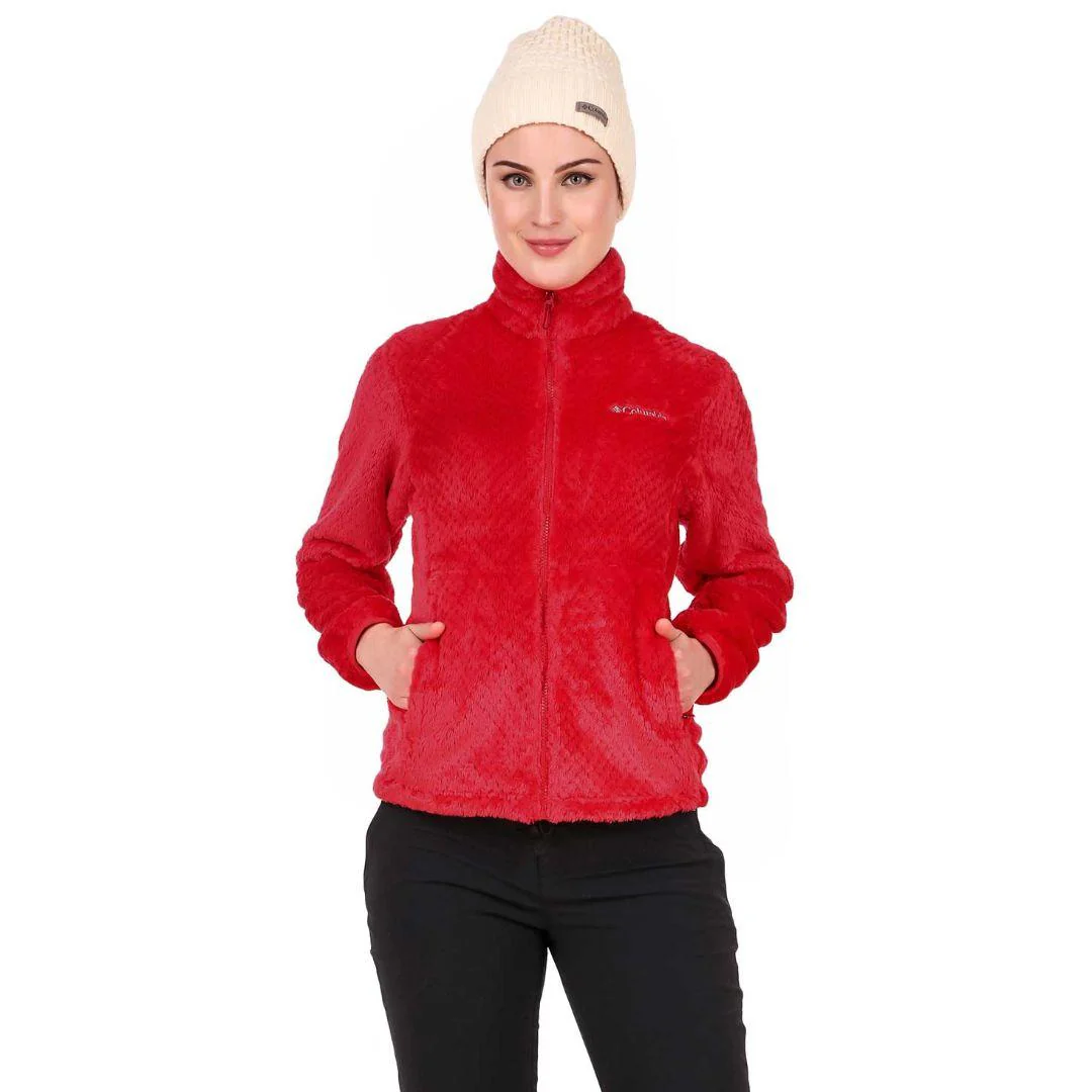 Columbia Women Red Bugaboo II Fleece Interchange Jacket - Image 7