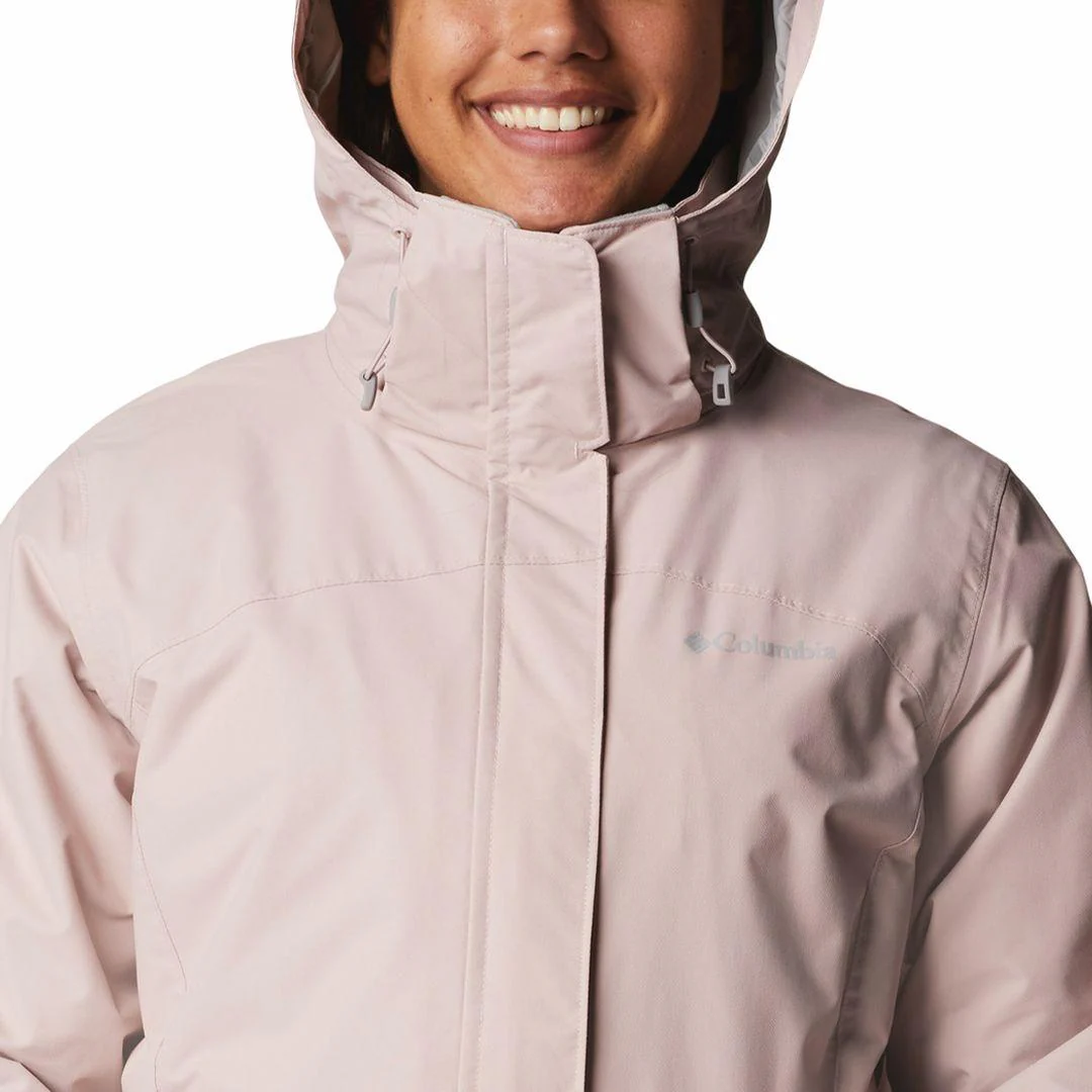 Columbia Women Red Bugaboo II Fleece Interchange Jacket - Image 2