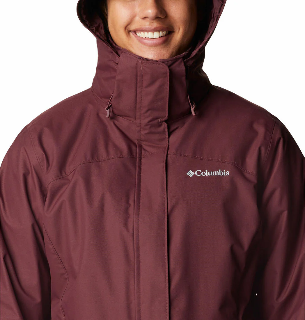 Columbia Women Red Bugaboo II Fleece Interchange Jacket - Image 2