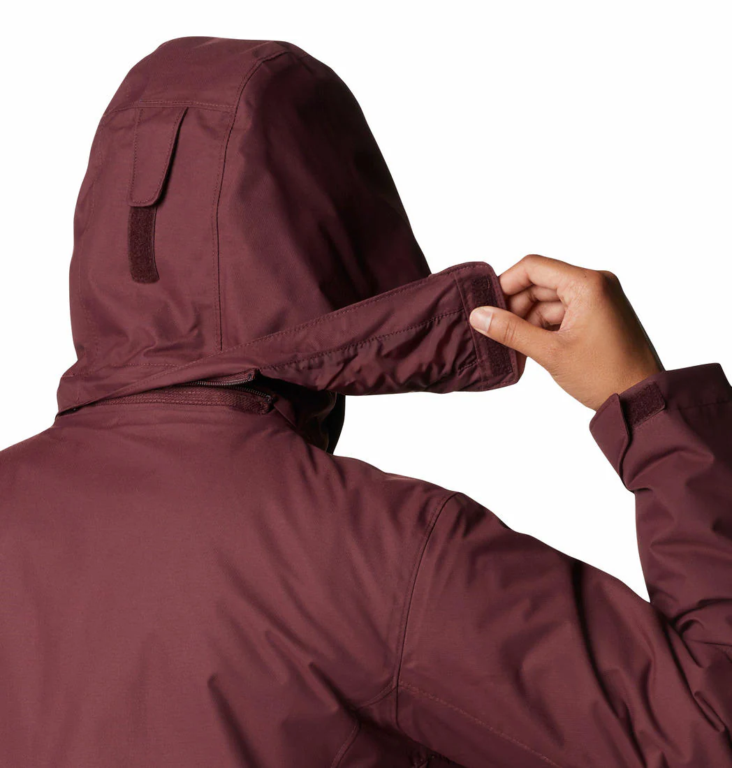 Columbia Women Red Bugaboo II Fleece Interchange Jacket - Image 4