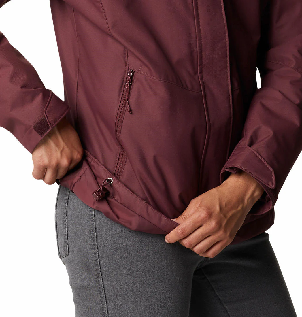 Columbia Women Red Bugaboo II Fleece Interchange Jacket - Image 6