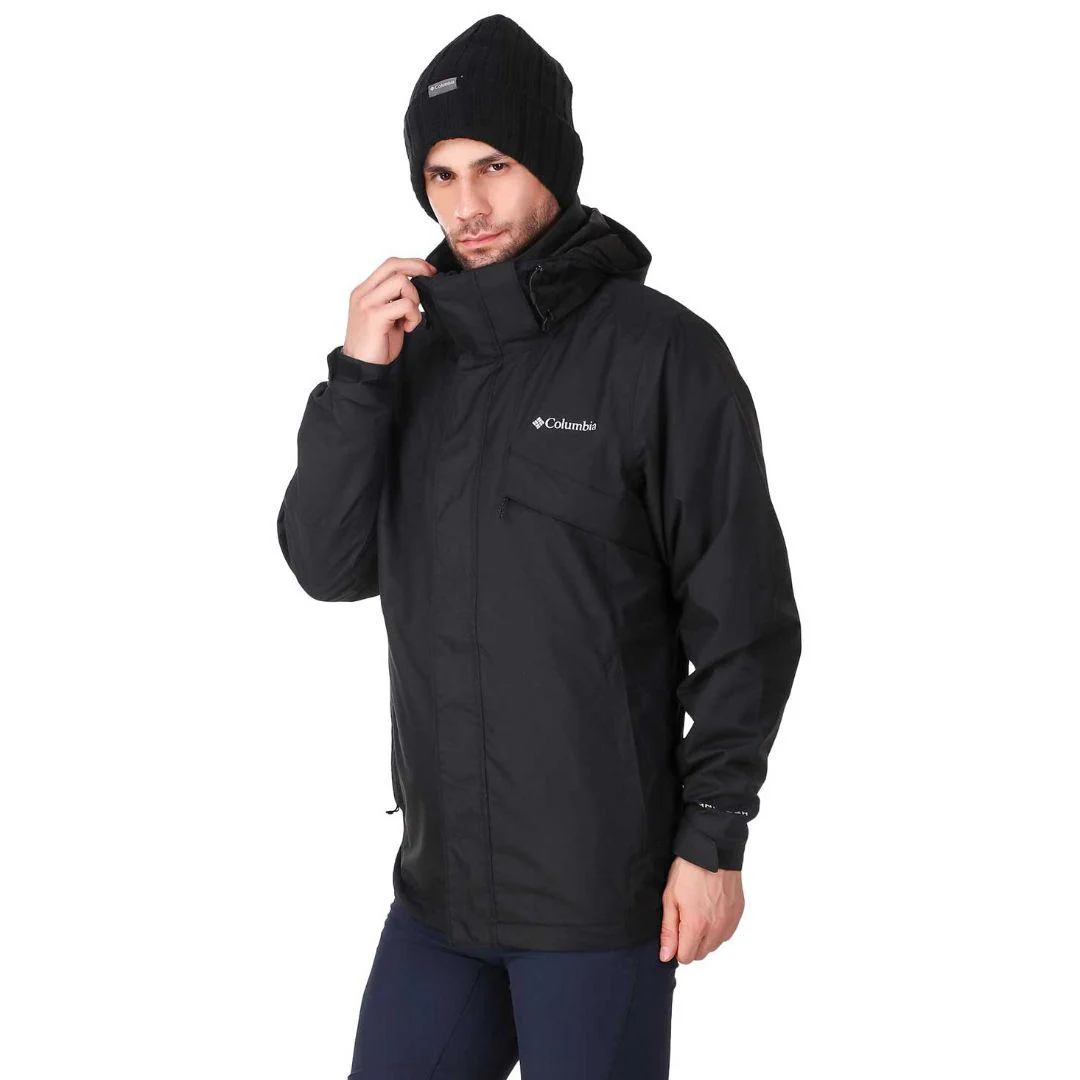 Columbia Men Black Bugaboo II Fleece Interchange Jacket - Image 4