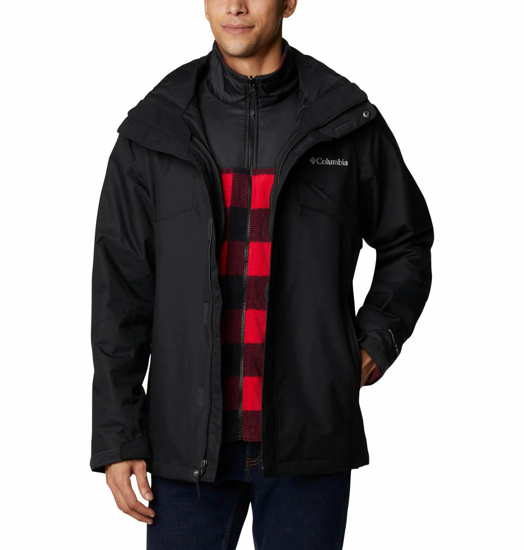 Columbia Men Black Bugaboo II Fleece Interchange Jacket - Image 10