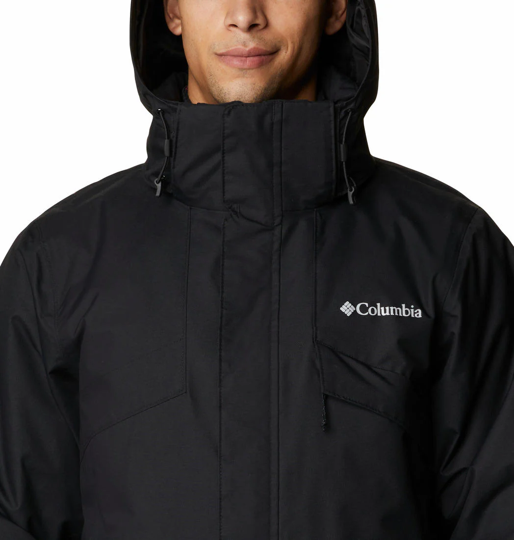 Columbia Men Black Bugaboo II Fleece Interchange Jacket - Image 2