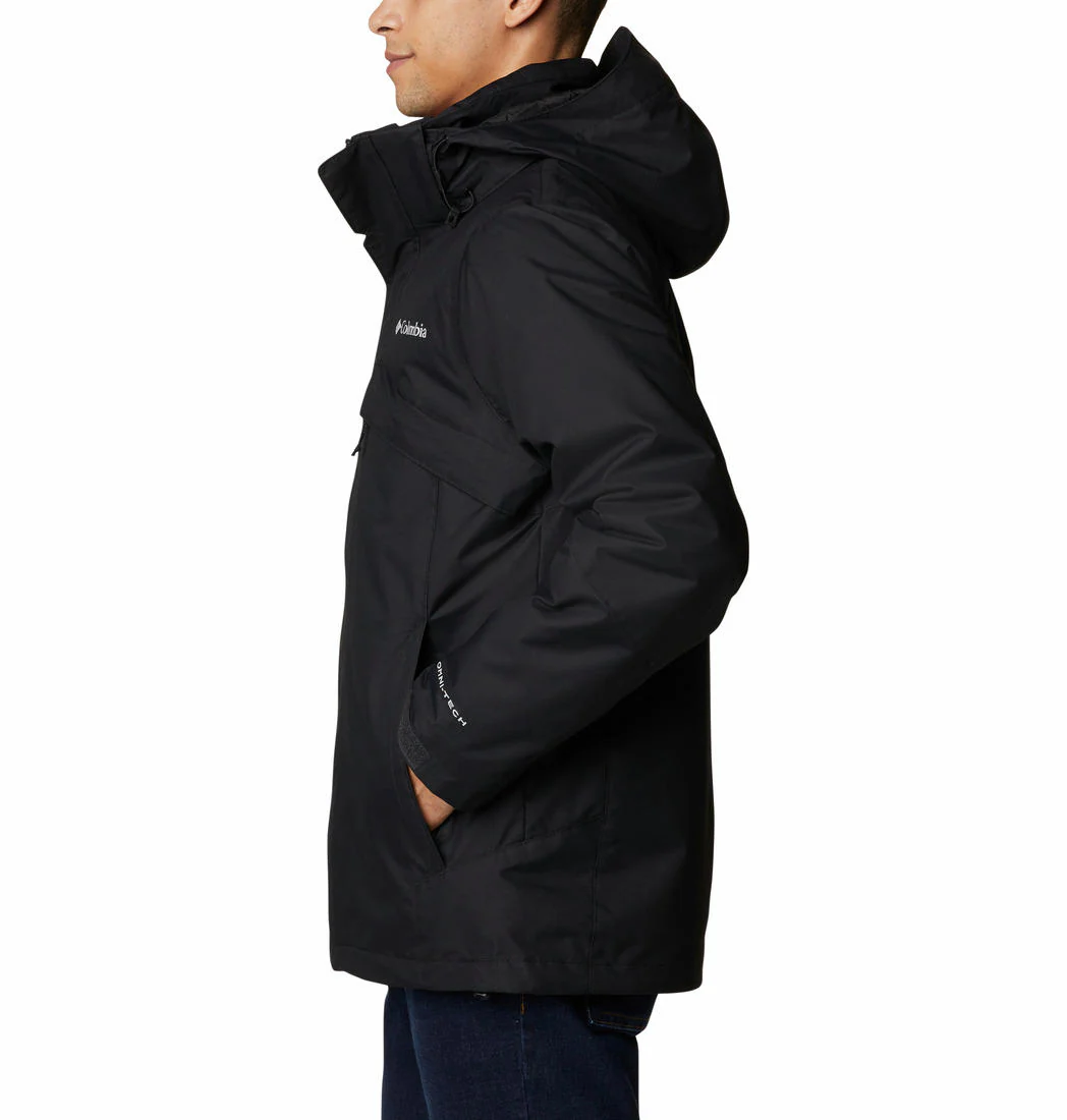 Columbia Men Black Bugaboo II Fleece Interchange Jacket - Image 7