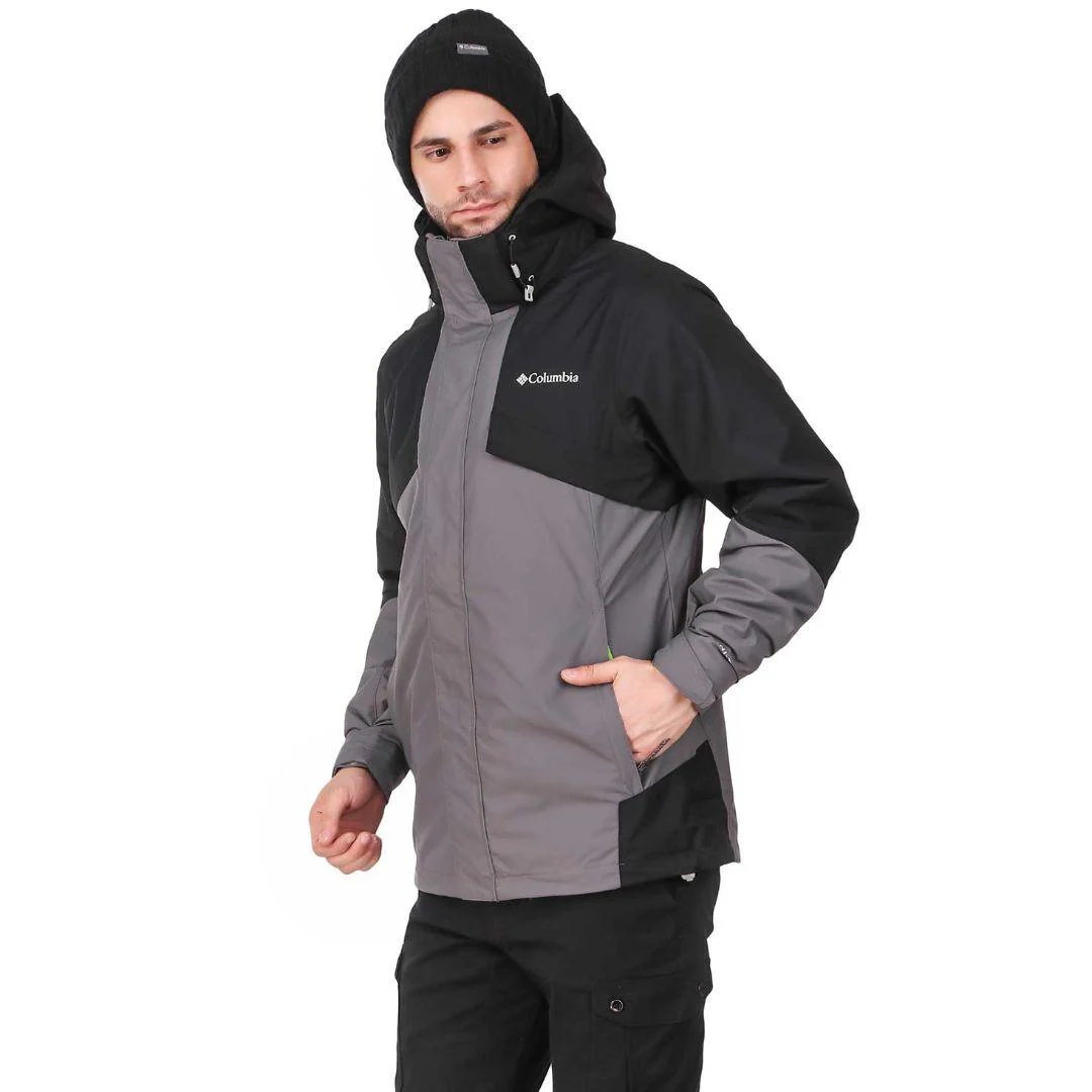 Columbia Men Grey Bugaboo II Fleece Interchange Jacket - Image 4