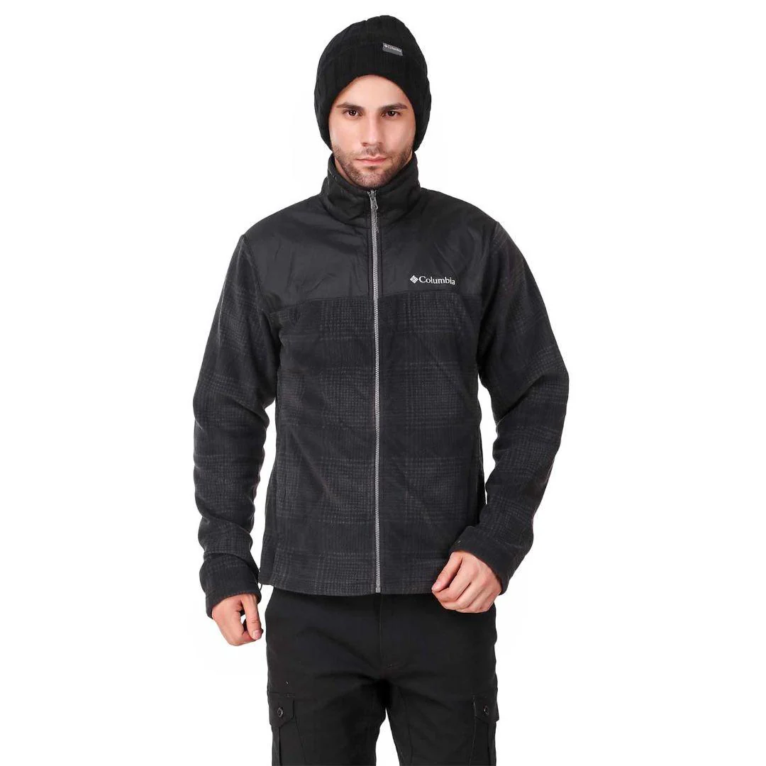 Columbia Men Grey Bugaboo II Fleece Interchange Jacket - Image 6