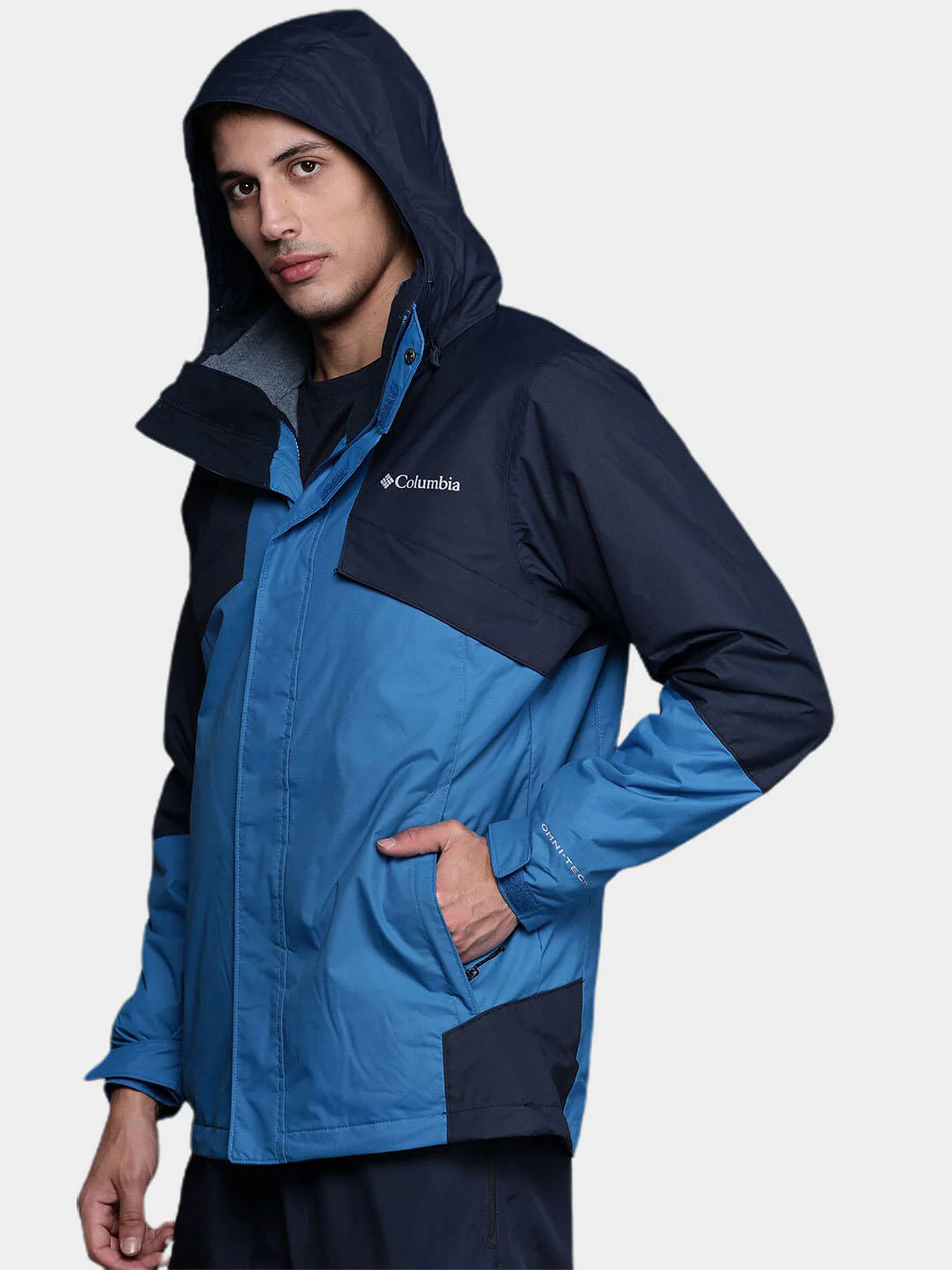 Columbia Men Blue Bugaboo II Fleece Interchange Jacket - Image 10