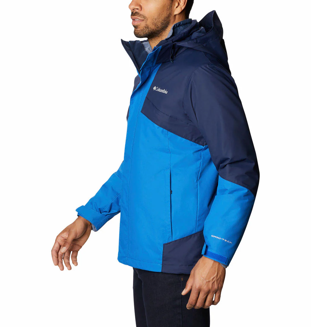 Columbia Men Blue Bugaboo II Fleece Interchange Jacket - Image 2
