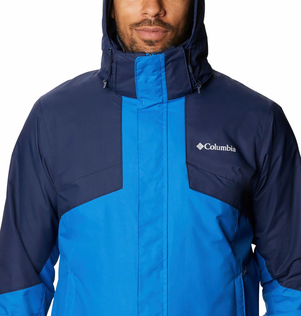 Columbia Men Blue Bugaboo II Fleece Interchange Jacket - Image 3