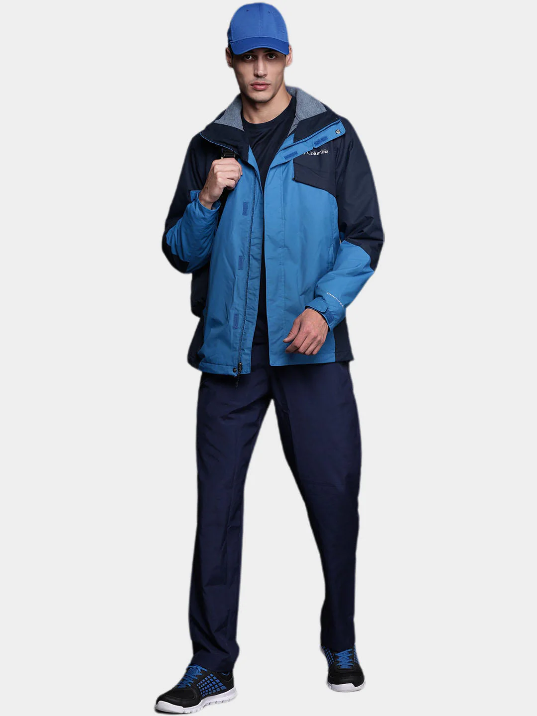 Columbia Men Blue Bugaboo II Fleece Interchange Jacket - Image 8