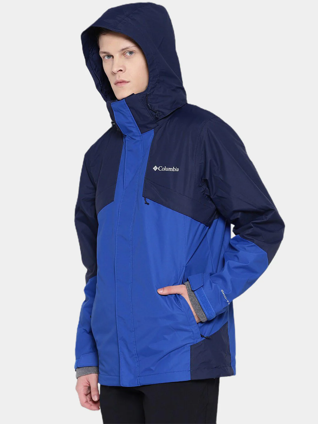 Columbia Men Blue Bugaboo II Fleece Interchange Jacket - Image 11