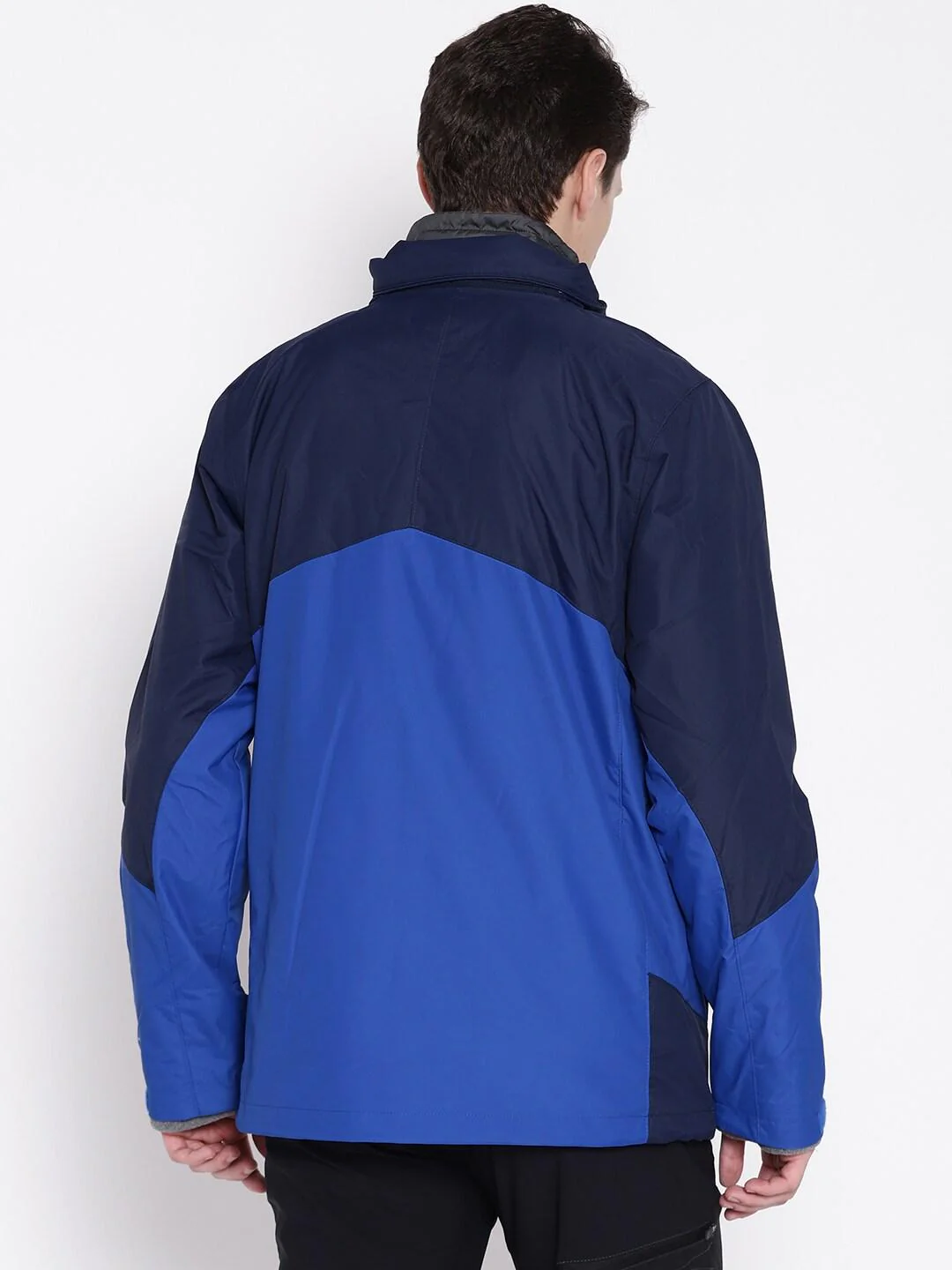 Columbia Men Blue Bugaboo II Fleece Interchange Jacket - Image 4