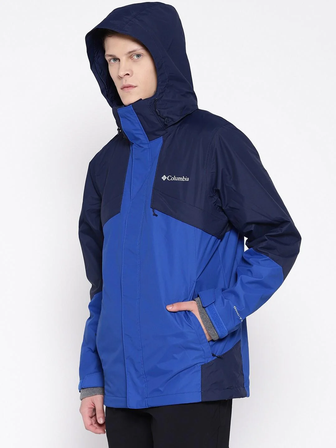 Columbia Men Blue Bugaboo II Fleece Interchange Jacket - Image 5