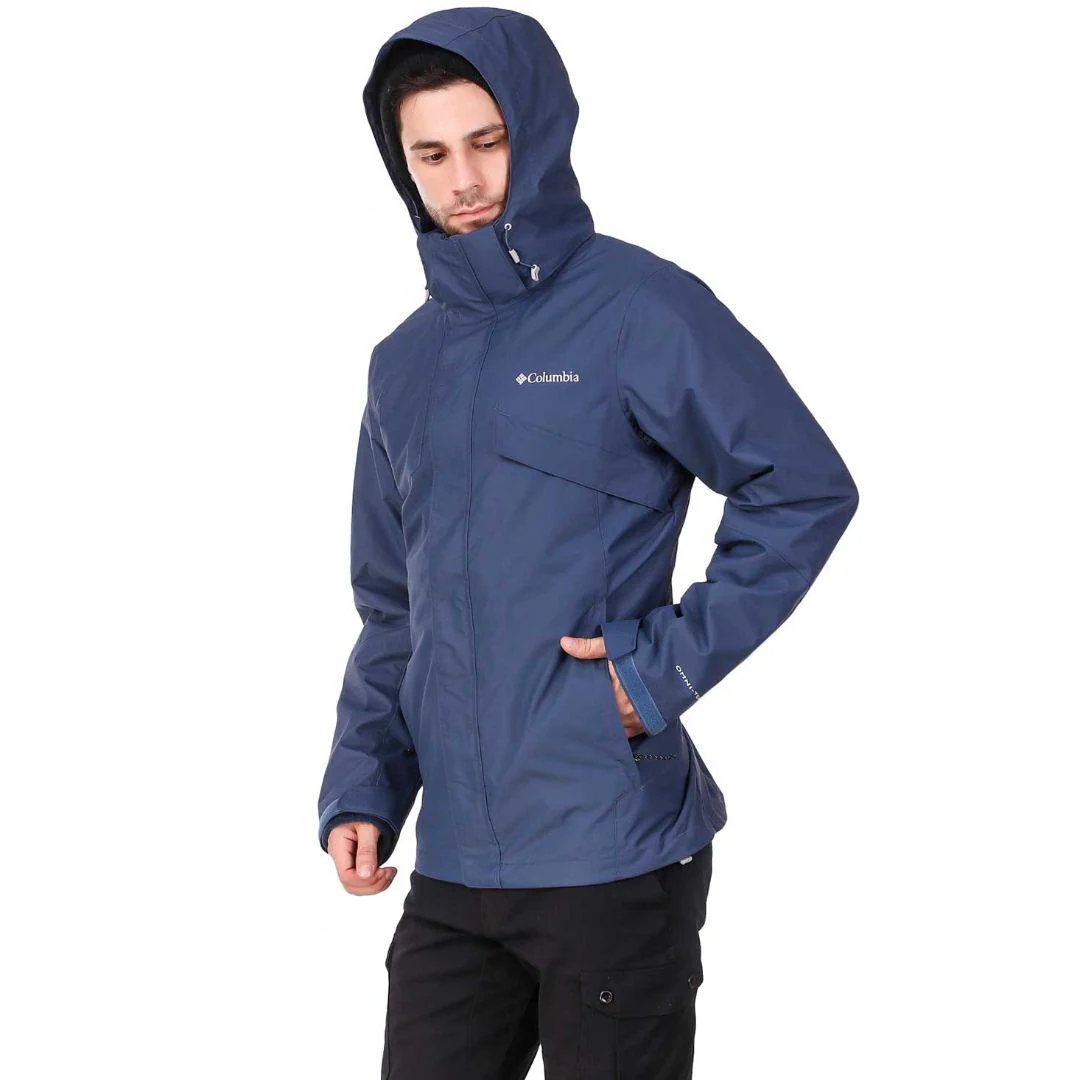 Columbia Men Blue Bugaboo II Fleece Interchange Jacket - Image 4