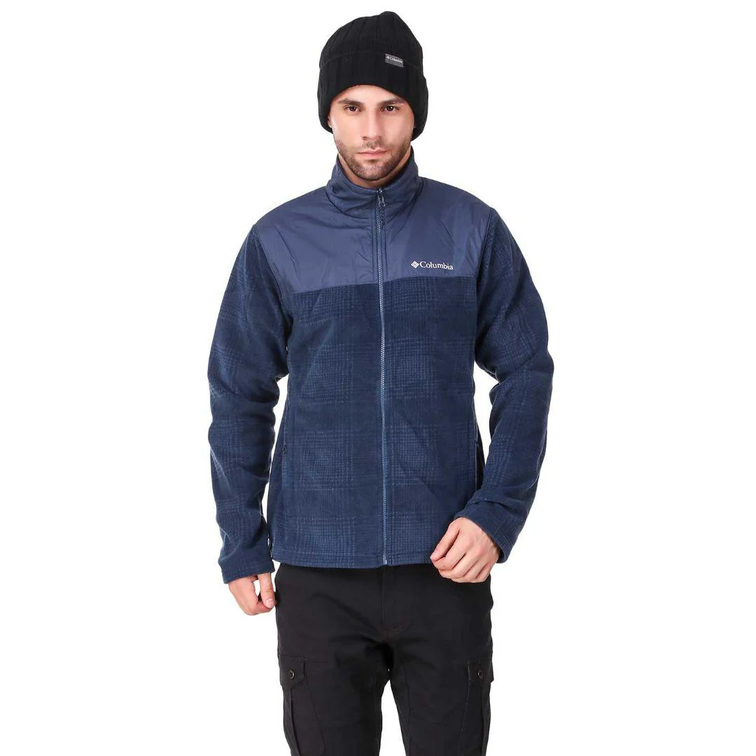 Columbia Men Blue Bugaboo II Fleece Interchange Jacket - Image 5
