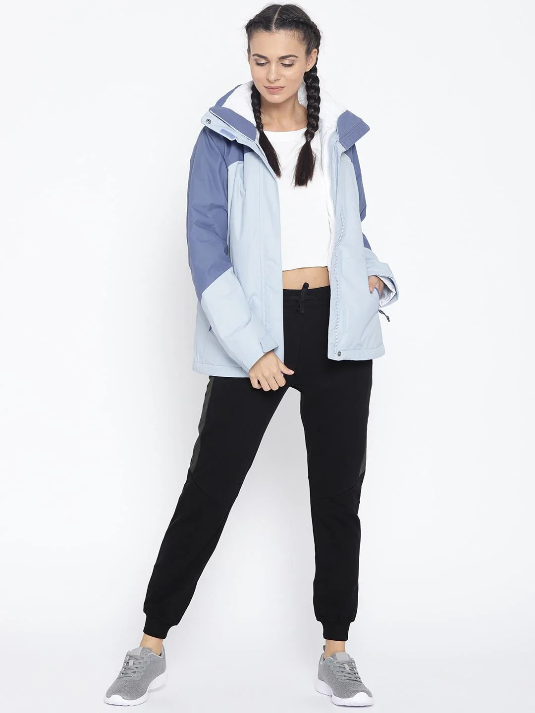 Columbia Women Blue Bugaboo II Insulated Interchange Jacket - Image 5