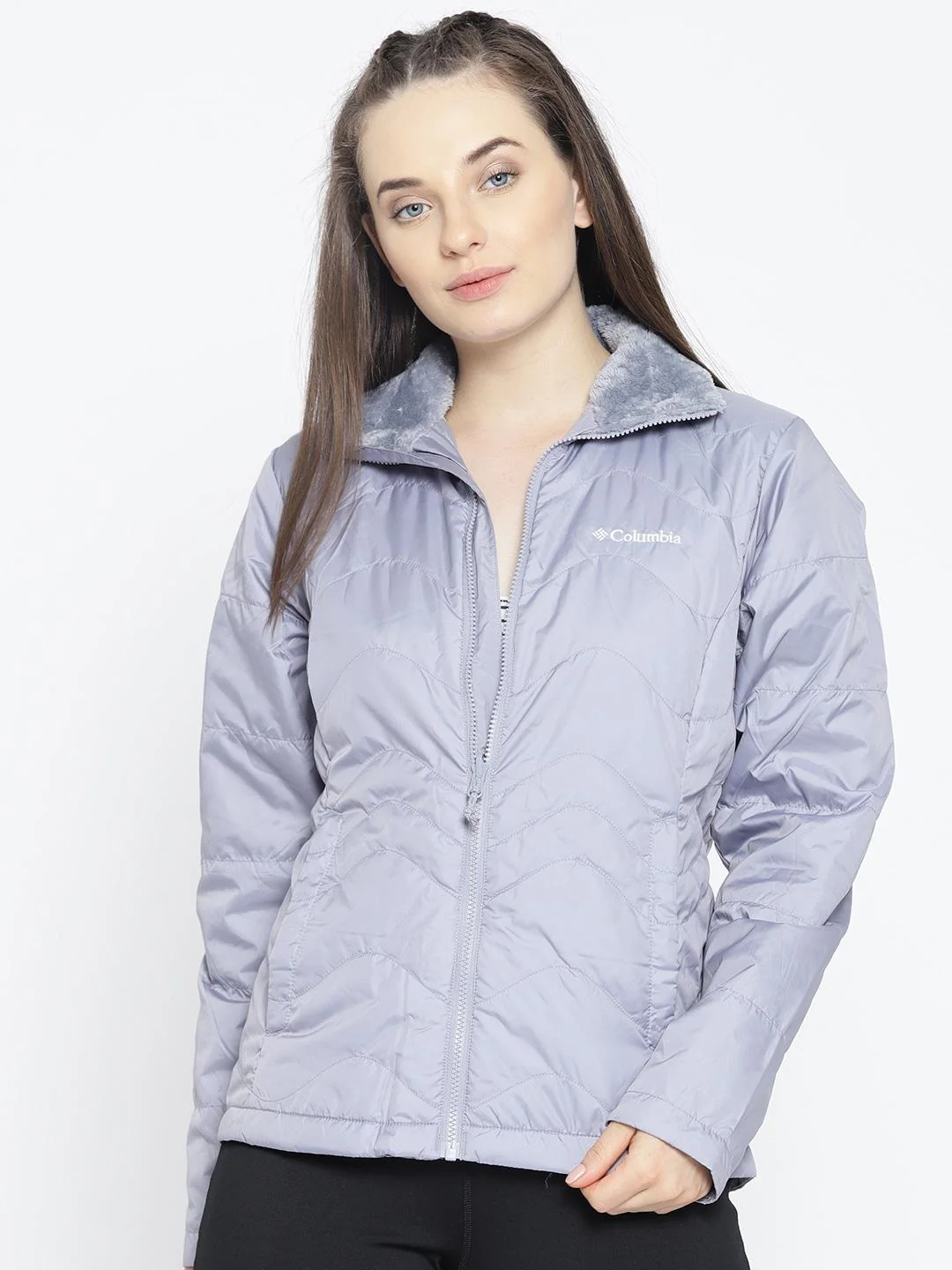 Columbia Women Red Bugaboo II Insulated Interchange Jacket - Image 2