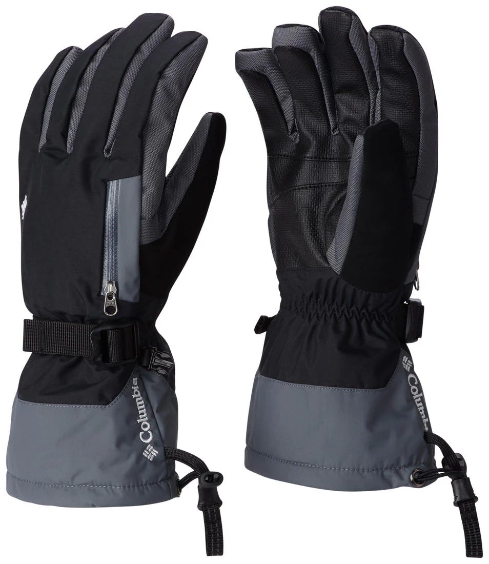 Columbia Men Black Bugaboo Interchange Gloves - Image 2