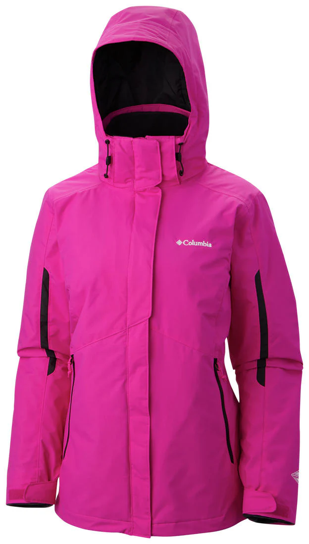 Columbia Women Red Bugaboo Interchange Jacket - Image 2