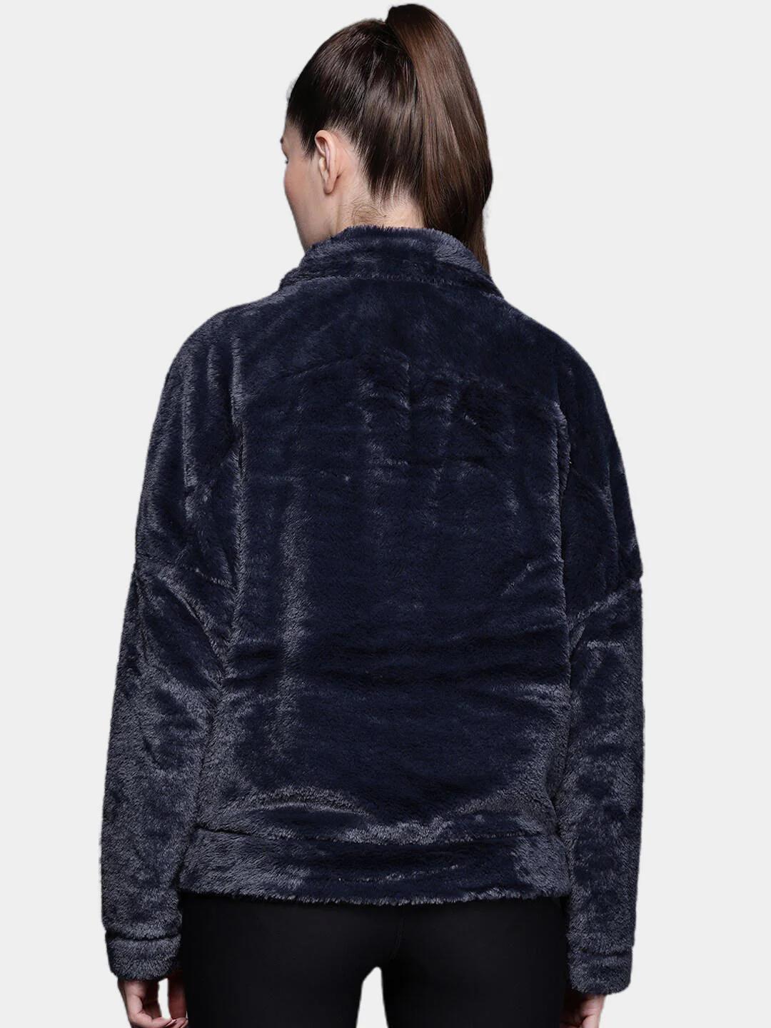 Columbia Women Navy Blue Bundle Up Full Zip Fleece - Image 12