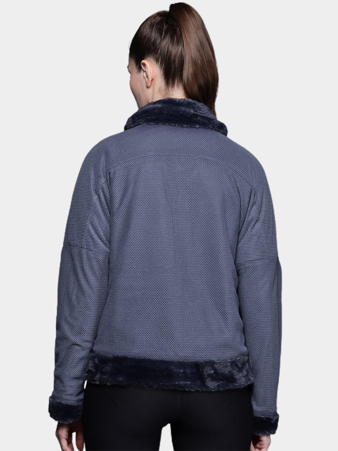 Columbia Women Navy Blue Bundle Up Full Zip Fleece - Image 14