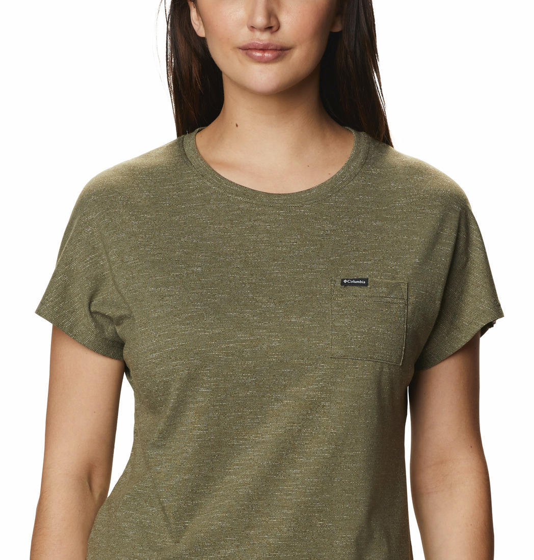 Columbia Women Green Cades Cape Tee - Image 5