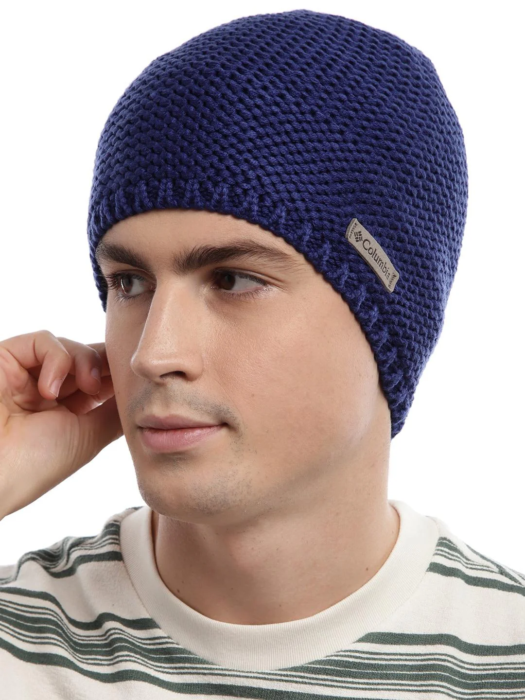 Columbia Unisex Blue Cascade Peak Beanie - Image 4
