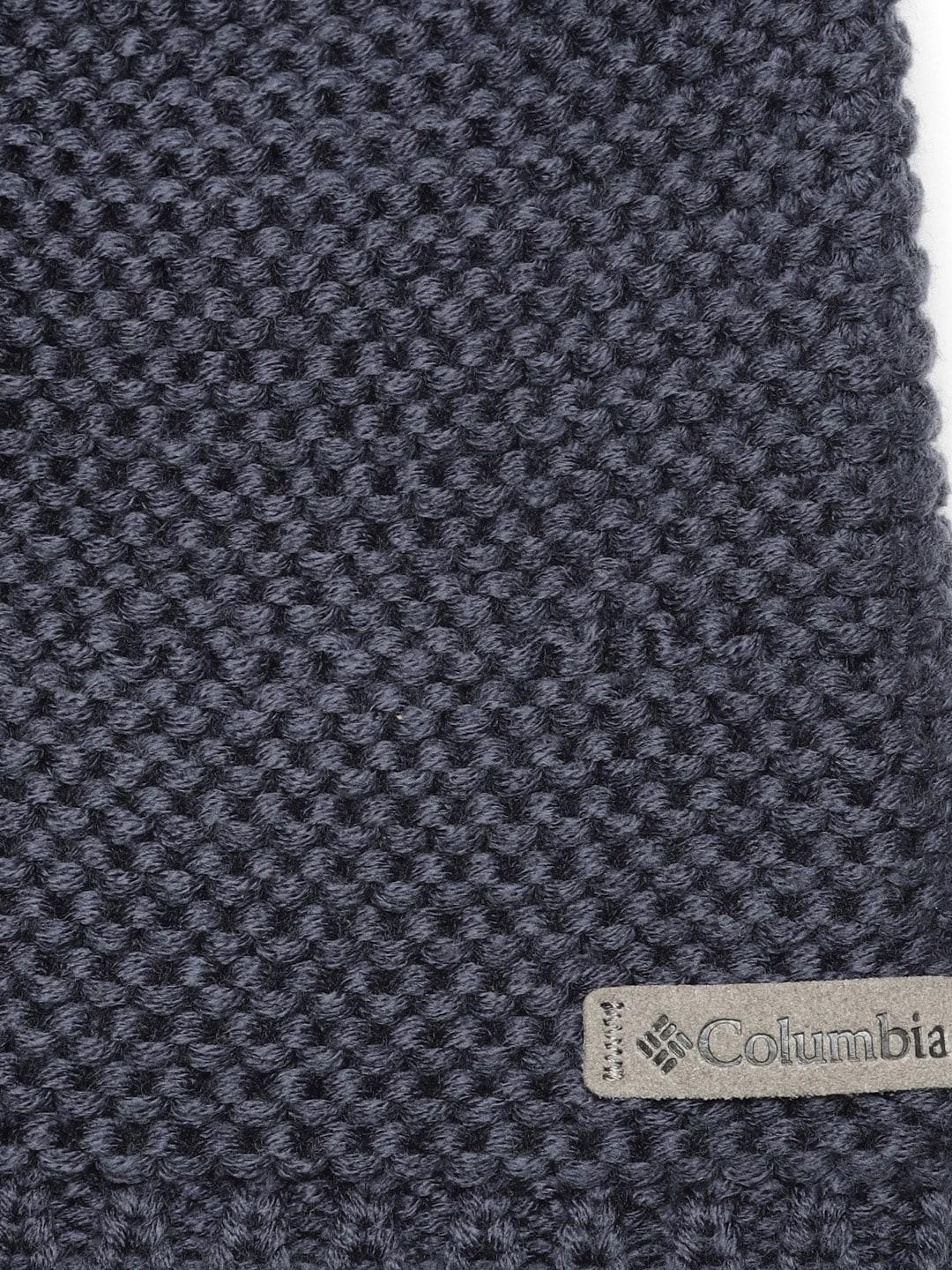 Columbia Unisex Navy Blue Cascade Peak Beanie - Image 4