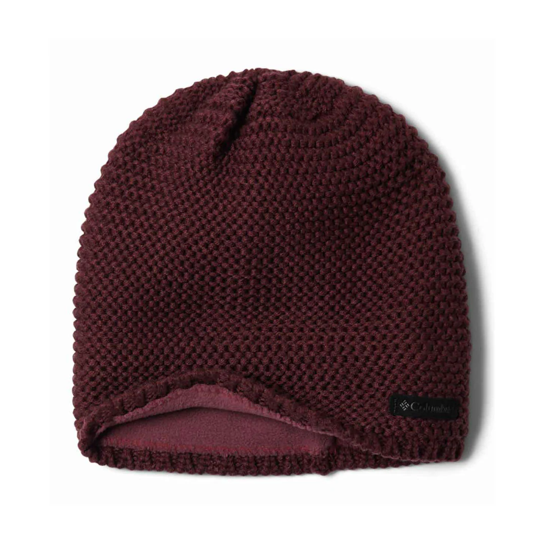 Columbia Unisex Maroon Cascade Peak Beanie - Image 2