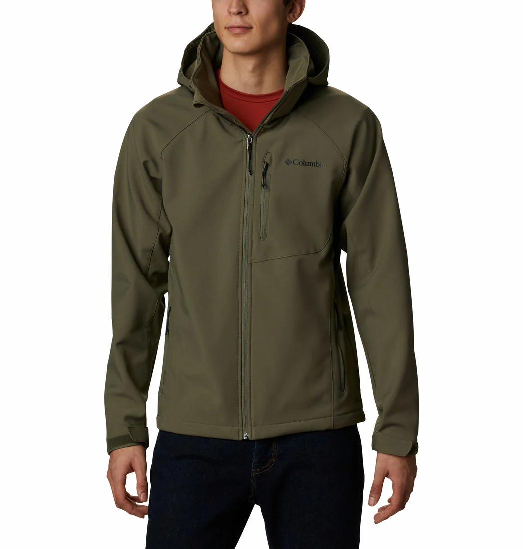 Columbia Men Green Cascade Ridge II Softshell
