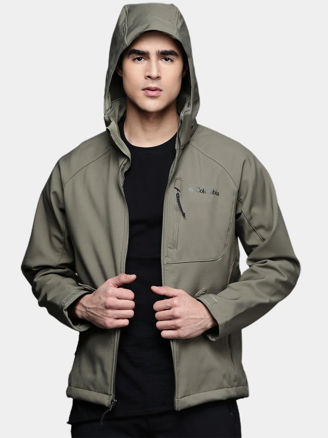 Columbia Men Green Cascade Ridge II Softshell - Image 11