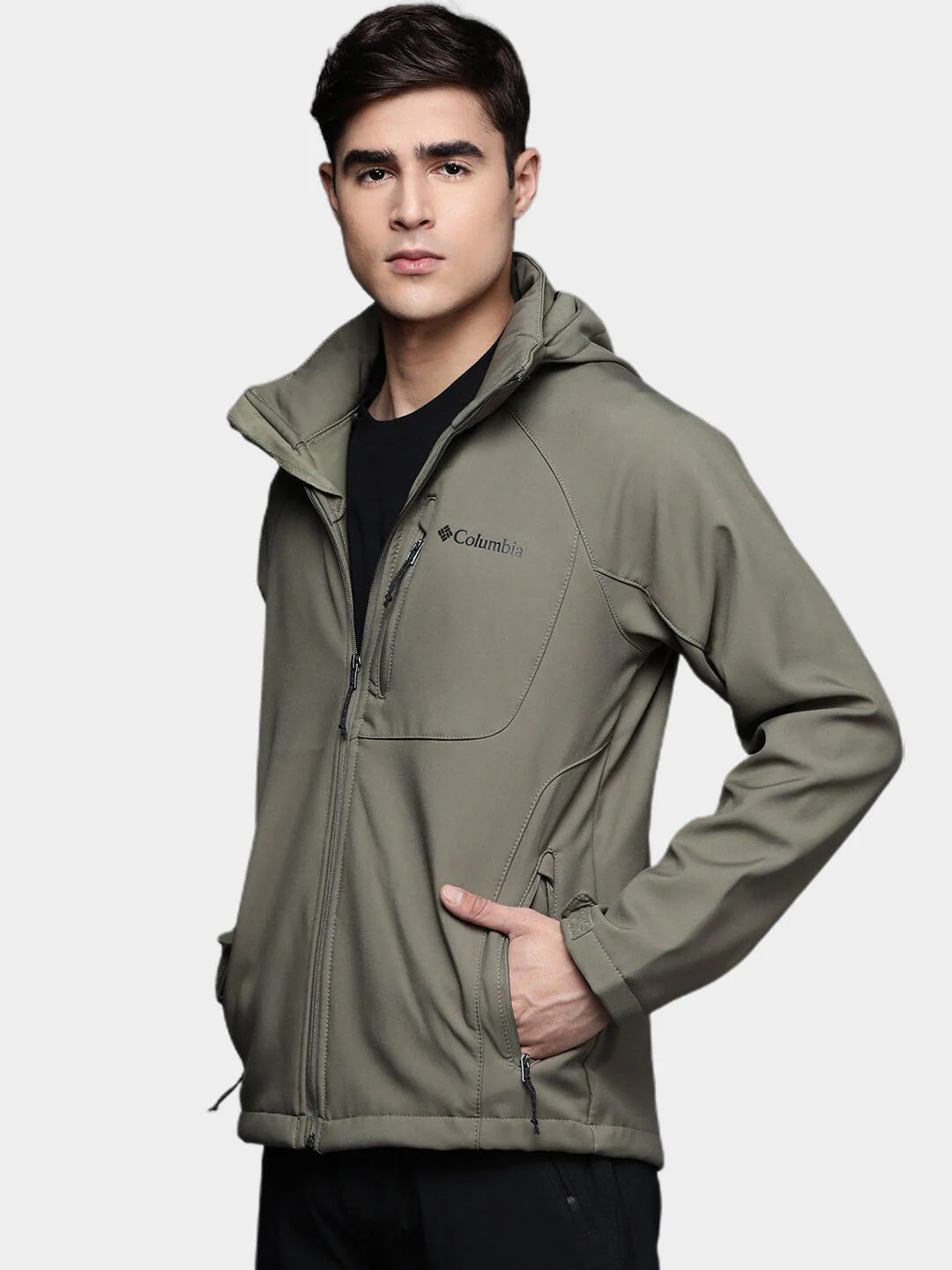 Columbia Men Green Cascade Ridge II Softshell - Image 12