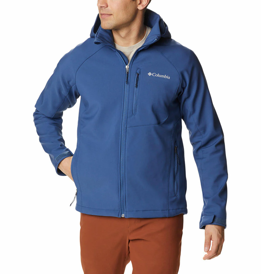 Columbia Men Blue Cascade Ridge II Softshell