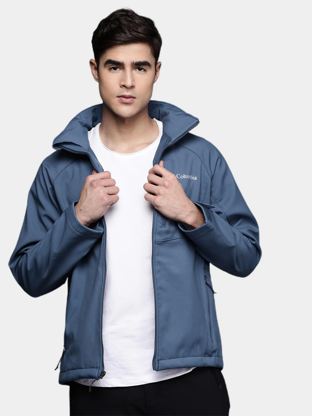 Columbia Men Blue Cascade Ridge II Softshell - Image 9