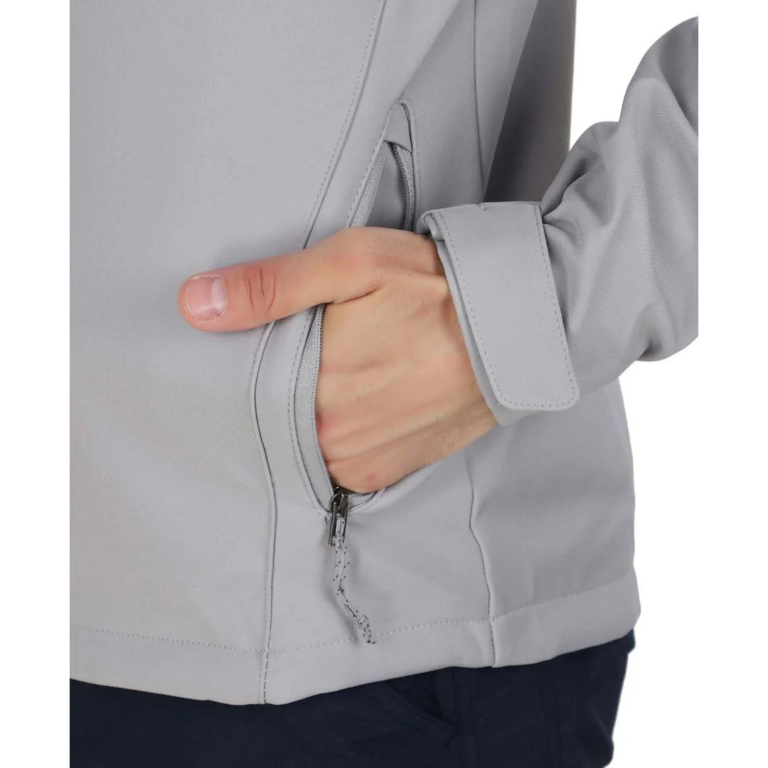 Columbia Men Grey Cascade Ridge II Softshell - Image 3