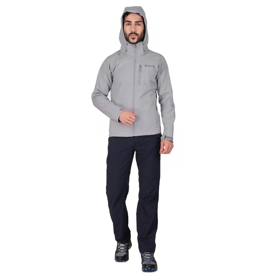 Columbia Men Grey Cascade Ridge II Softshell - Image 5