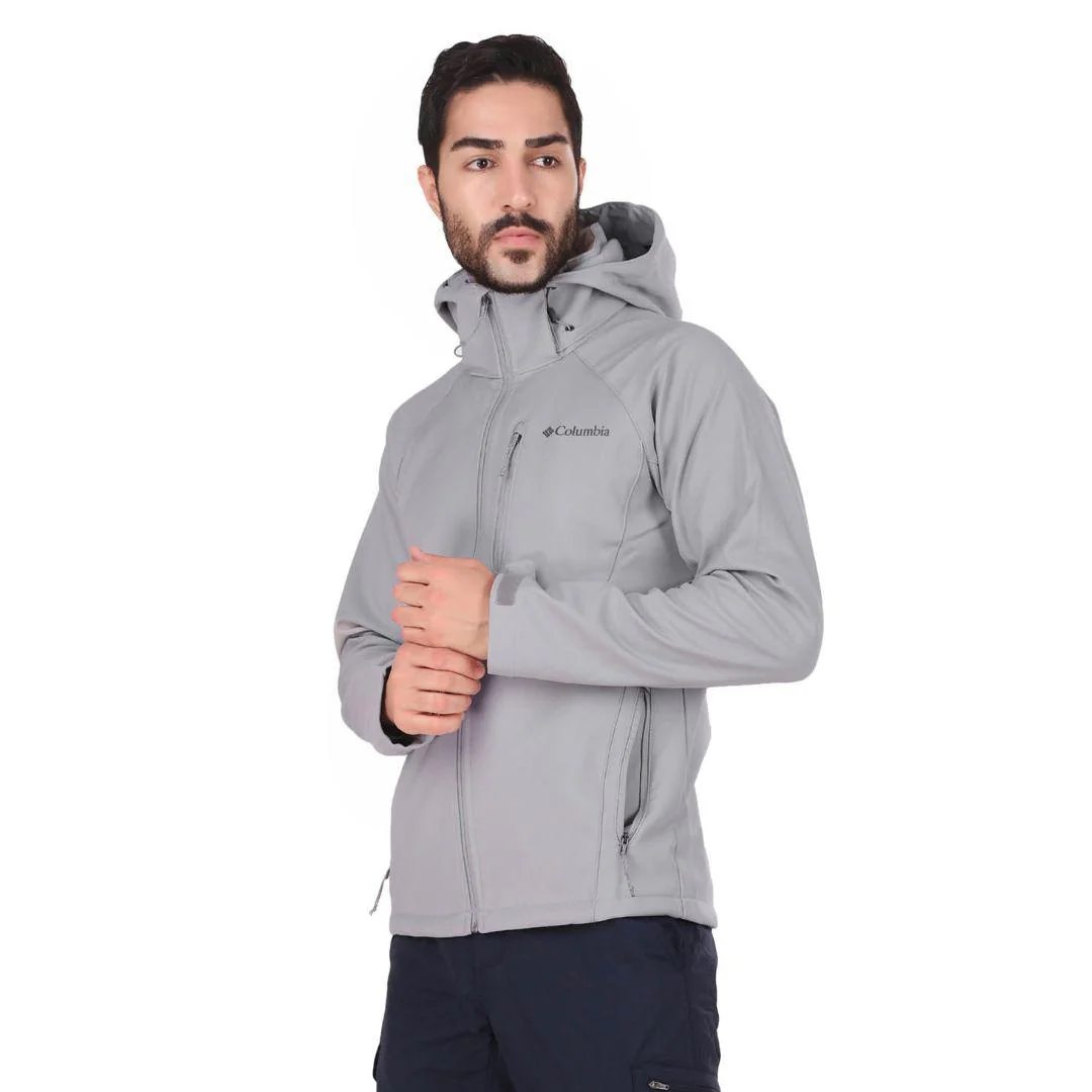 Columbia Men Grey Cascade Ridge II Softshell - Image 7