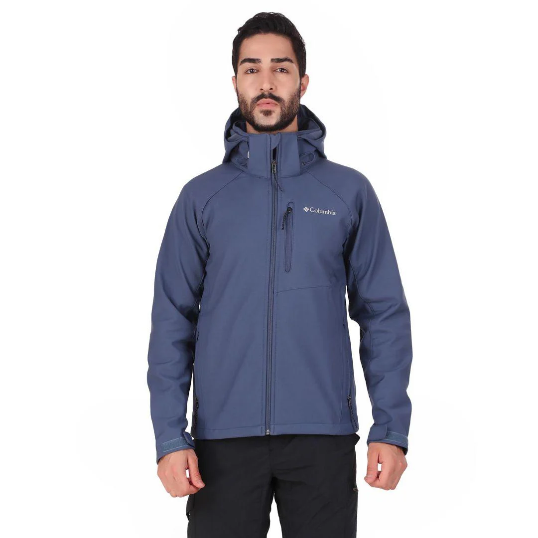 Columbia Men Blue Cascade Ridge II Softshell
