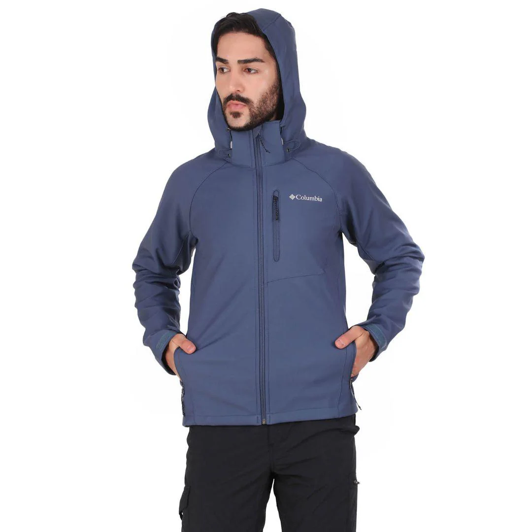 Columbia Men Blue Cascade Ridge II Softshell - Image 2