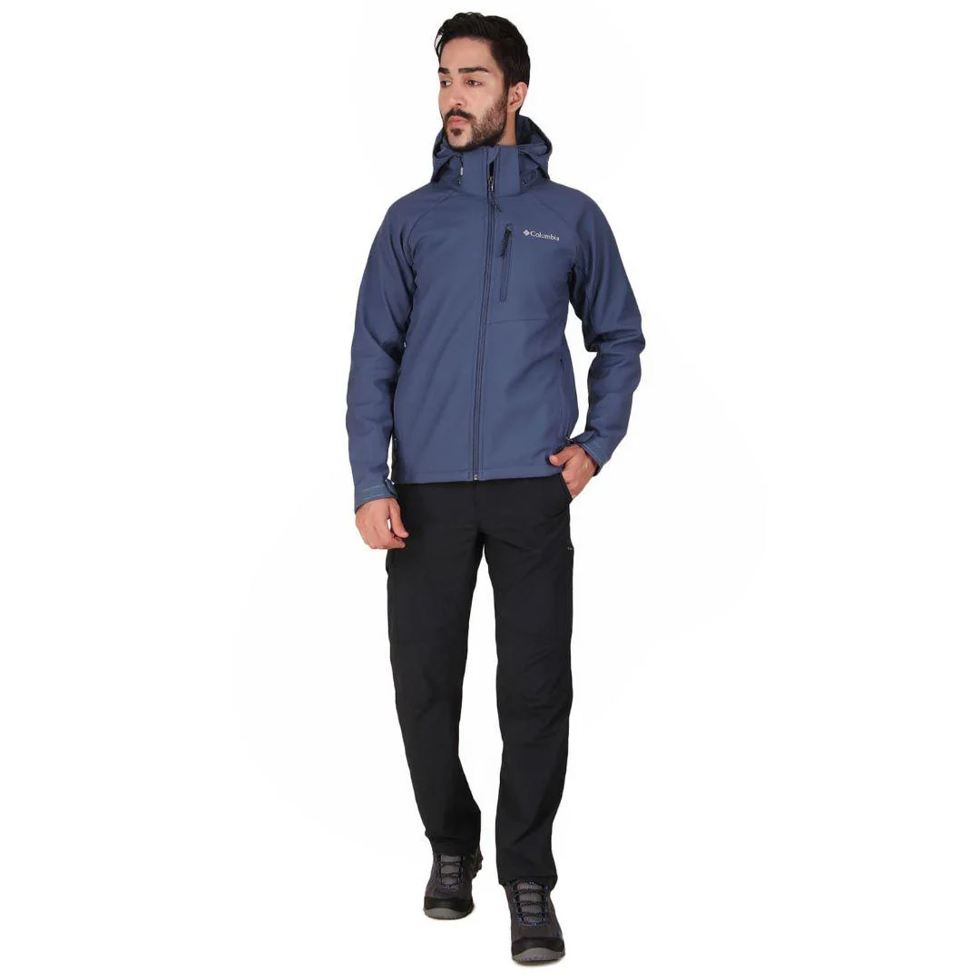 Columbia Men Blue Cascade Ridge II Softshell - Image 5
