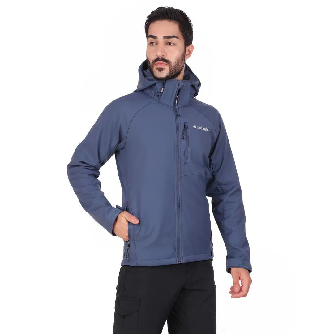 Columbia Men Blue Cascade Ridge II Softshell - Image 6