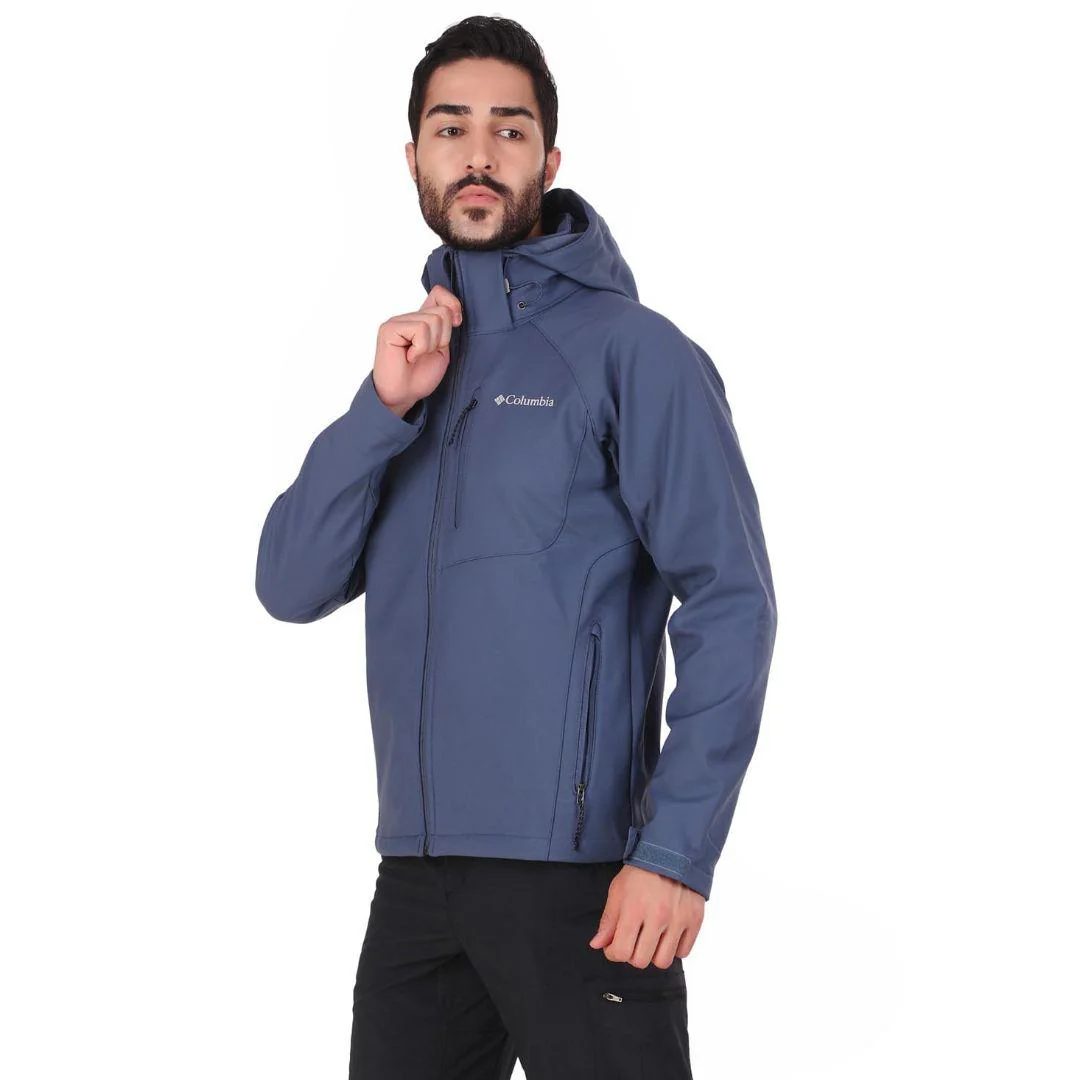 Columbia Men Blue Cascade Ridge II Softshell - Image 7